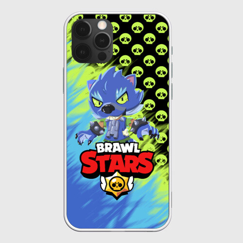 Чехол для iPhone 12 Pro Max BRAWL STARS ОБОРОТЕНЬ LEON фото