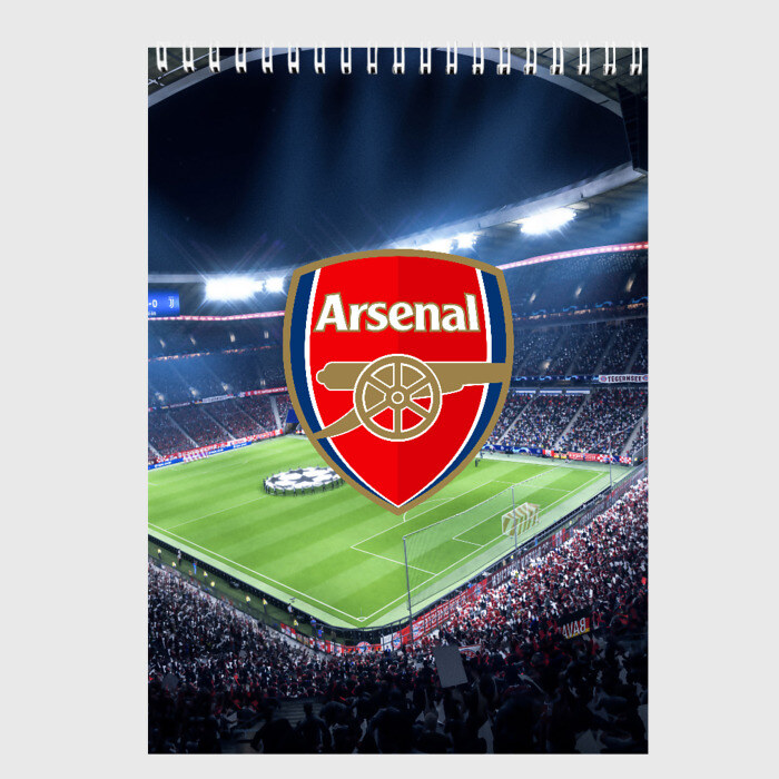 Скетчбук FC Arsenal фото