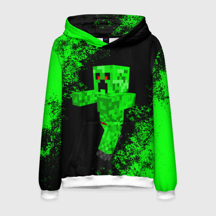 Мужская толстовка 3D MINECRAFT фото