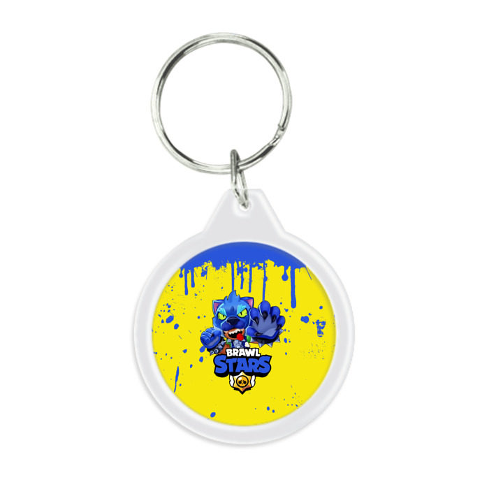 Брелок круглый Brawl Stars фото