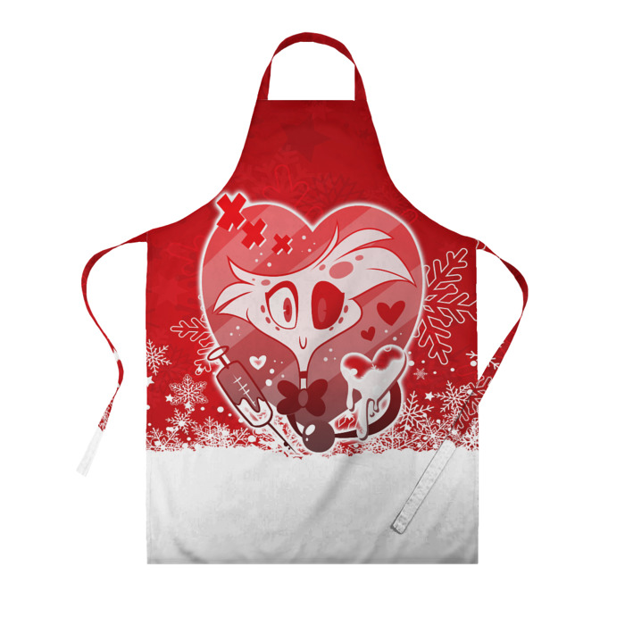 Фартук 3D Отель хазбин Новогодний фото