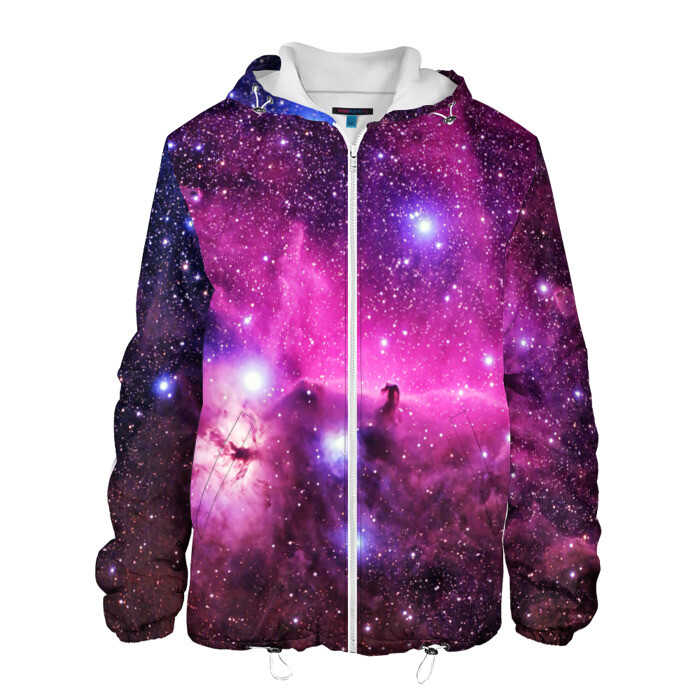 Мужская куртка 3D КОСМОС фото
