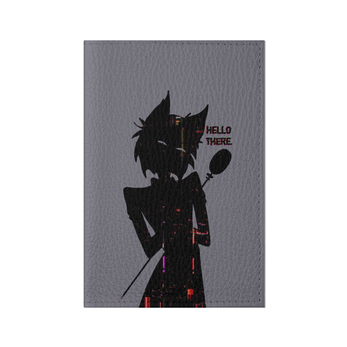 Обложка для паспорта матовая кожа Отель Хазбин фото