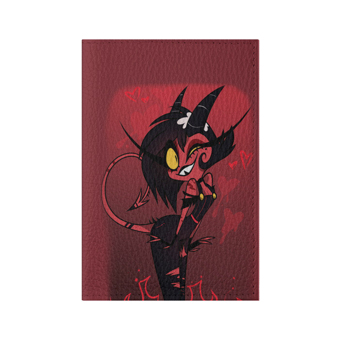 Обложка для паспорта матовая кожа Отель Хазбин фото