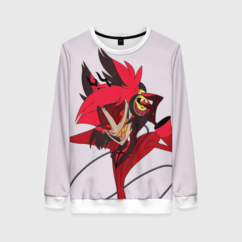 Женский свитшот 3D Отель Хазбин фото