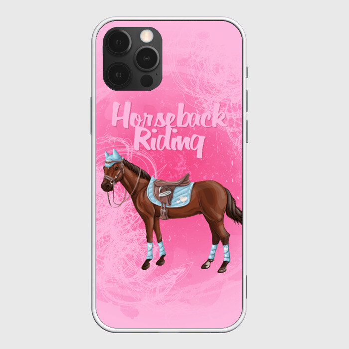 Чехол для iPhone 12 Pro Max Horseback Rading фото