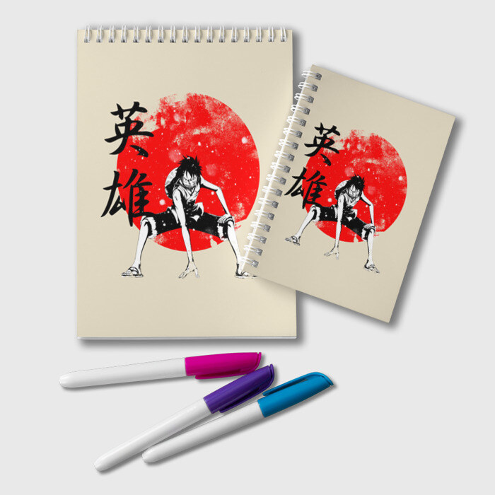 Блокнот One Piece фото