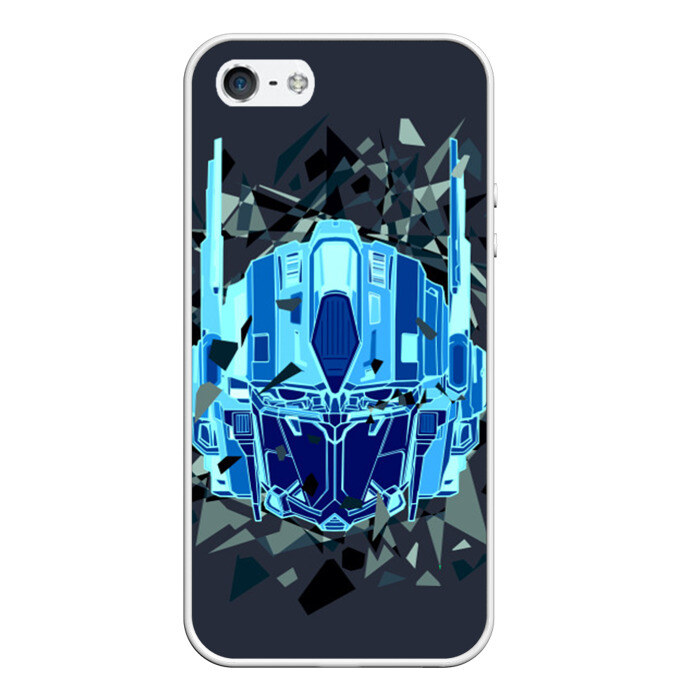 Чехол для iPhone 5/5S матовый Трансформеры фото