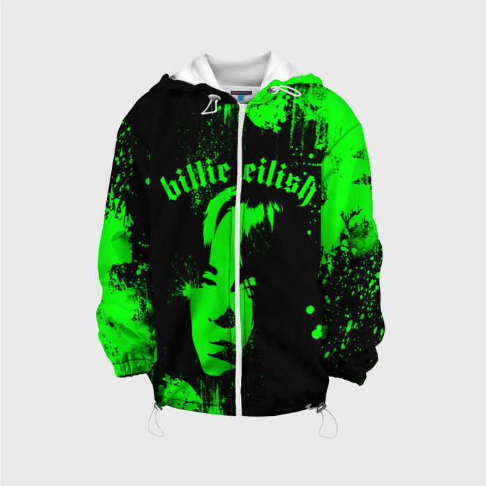 Детская куртка 3D billie eilish фото