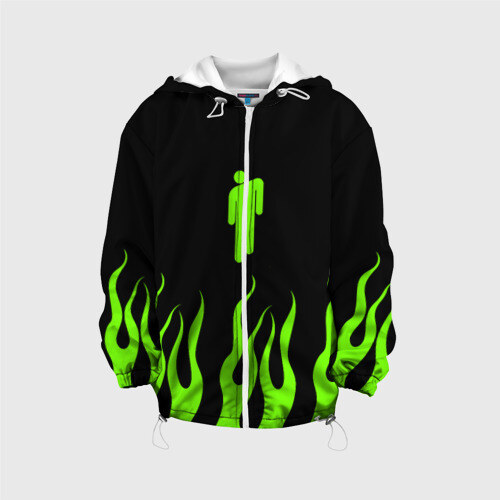 Детская куртка 3D billie eilish фото