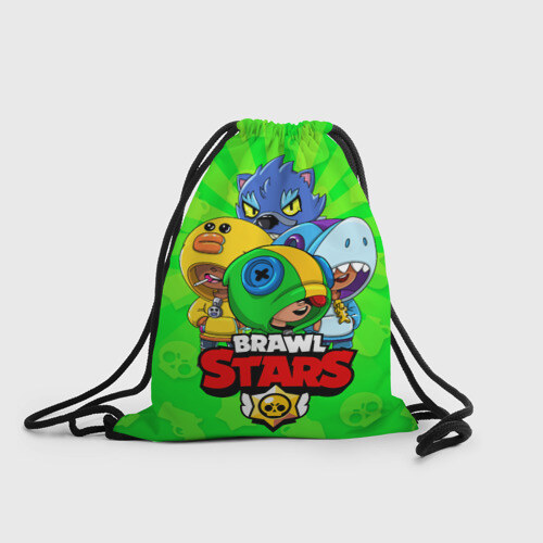 Рюкзак-мешок 3D BRAWL STARS LEON фото