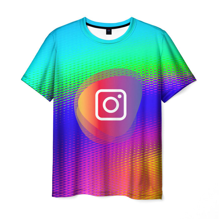 Мужская футболка 3D INSTAGRAM фото