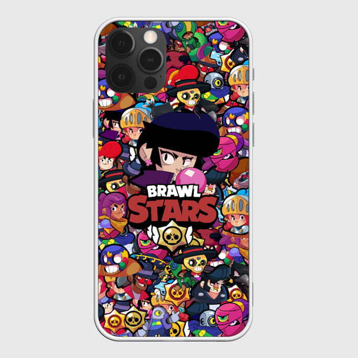 Чехол для iPhone 12 Pro Max BRAWL STARS BIB фото