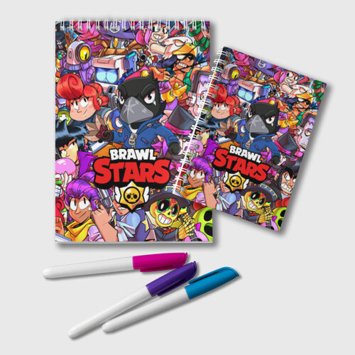 Блокнот BRAWL STARS CROW фото