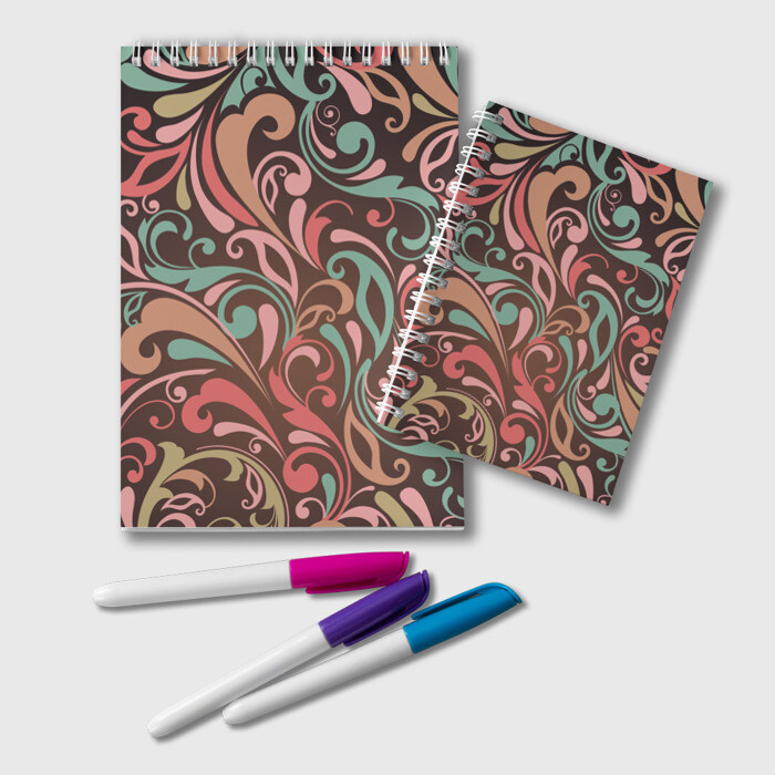 Блокнот Узор хохломы фото