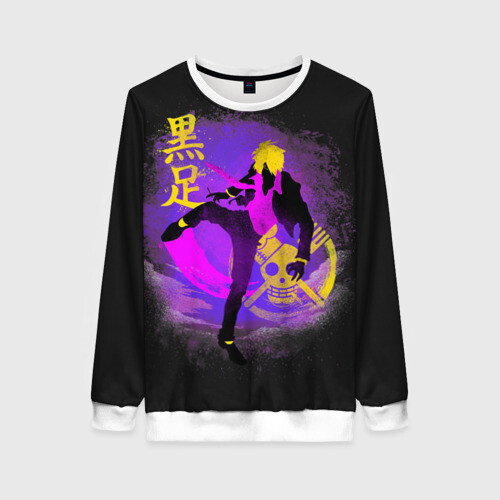 Женский свитшот 3D танец One Piece  фото