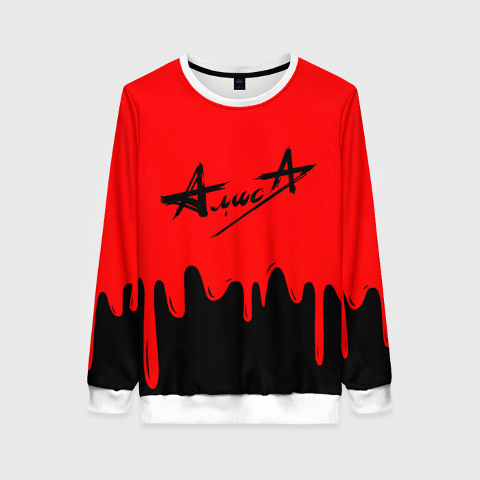 Женский свитшот 3D АлисА фото