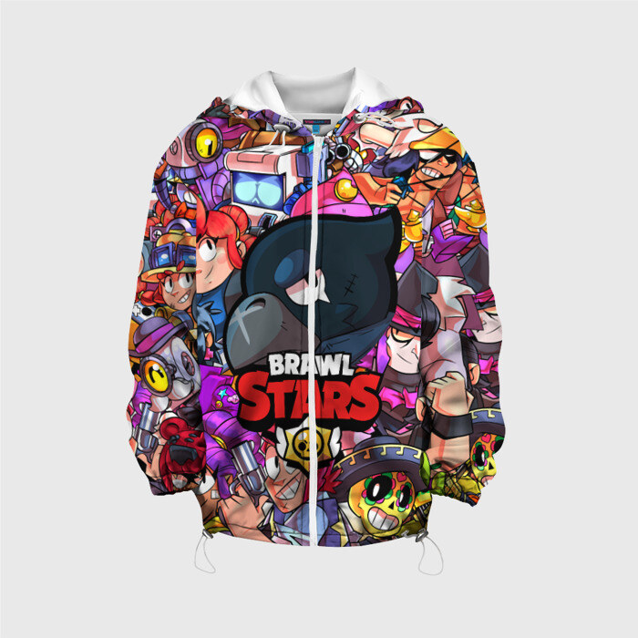 Детская куртка 3D BRAWL STARS CROW фото