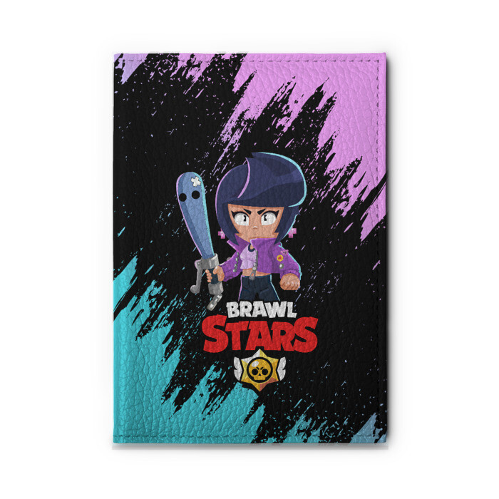 Обложка для автодокументов BRAWL STARS BIBI. фото