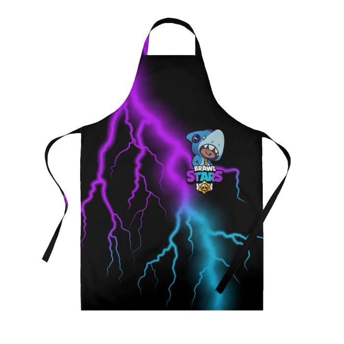 Фартук 3D Brawl Stars LEON SHARK фото