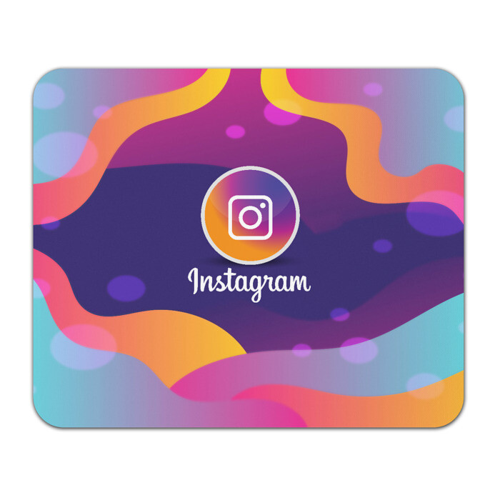 Коврик для мышки прямоугольный INSTAGRAM 2020 фото