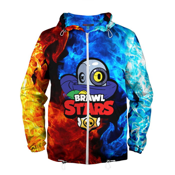 Мужская ветровка 3D Brawl Stars Ricochet фото