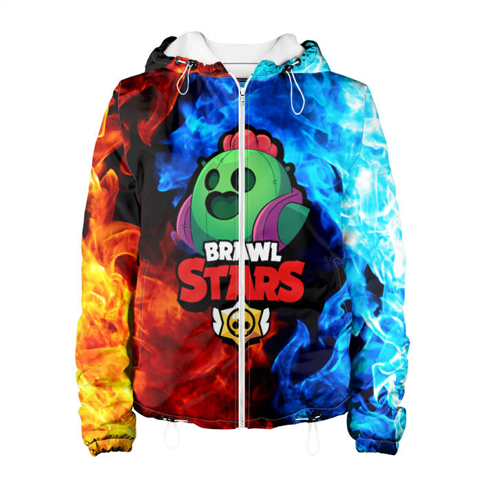 Женская куртка 3D Brawl Stars Spike фото