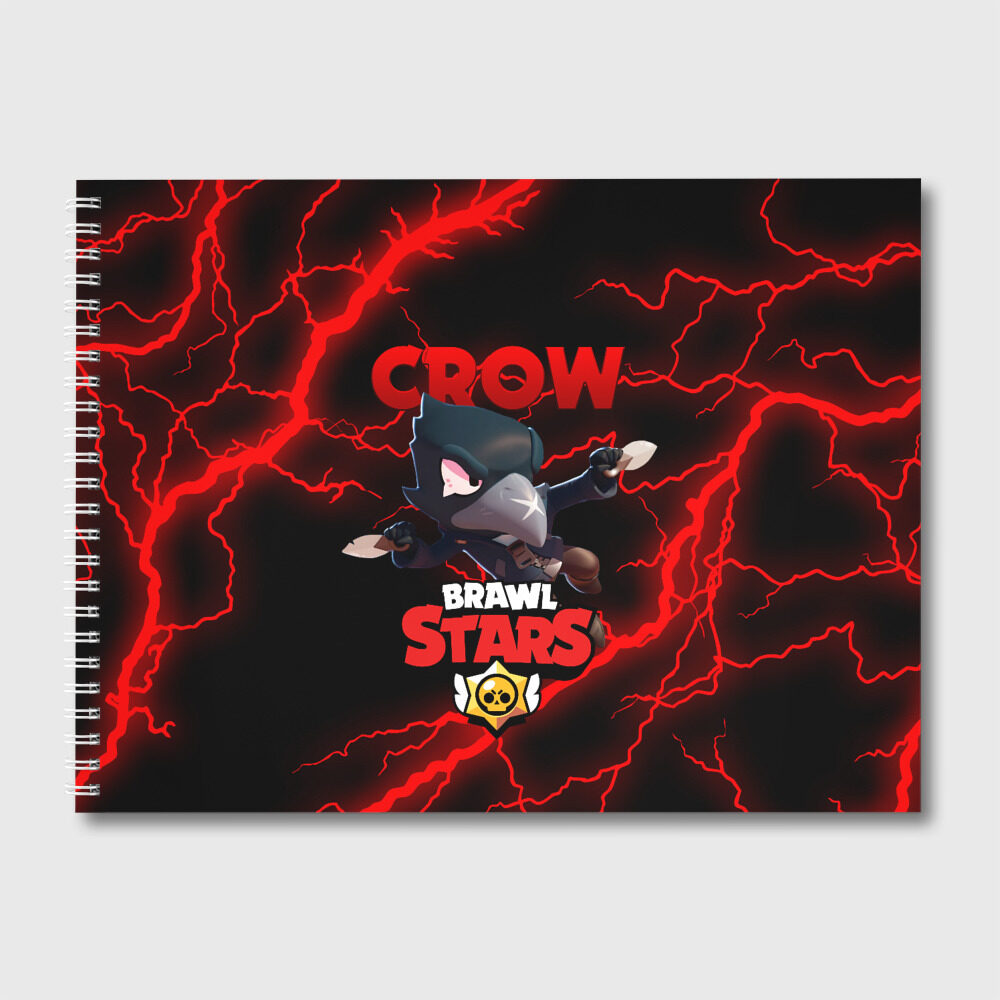 Альбом для рисования BRAWL STARS CROW фото