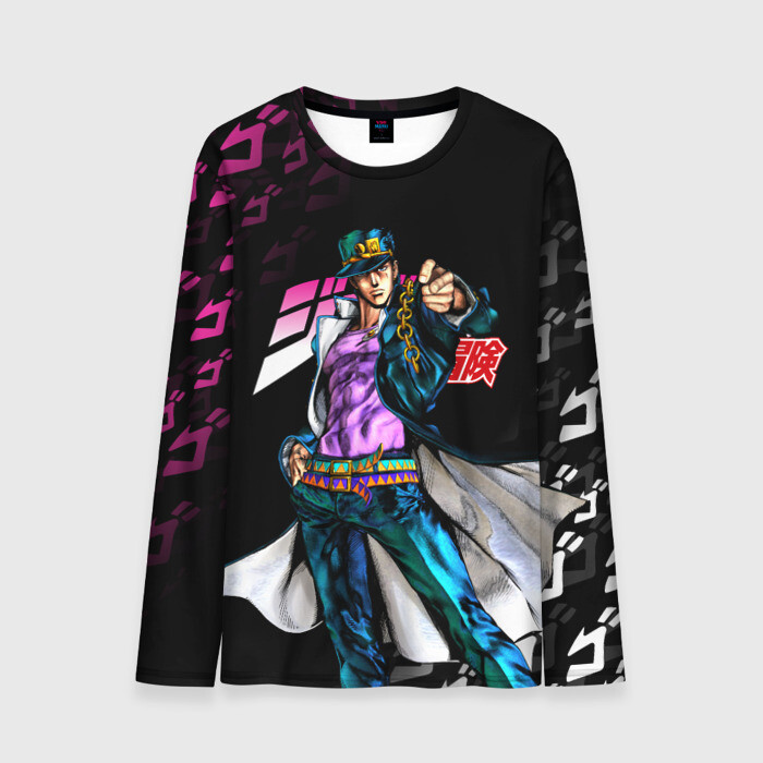 Мужской лонгслив 3D JOJO`S BIZARRE ADVENTURE фото
