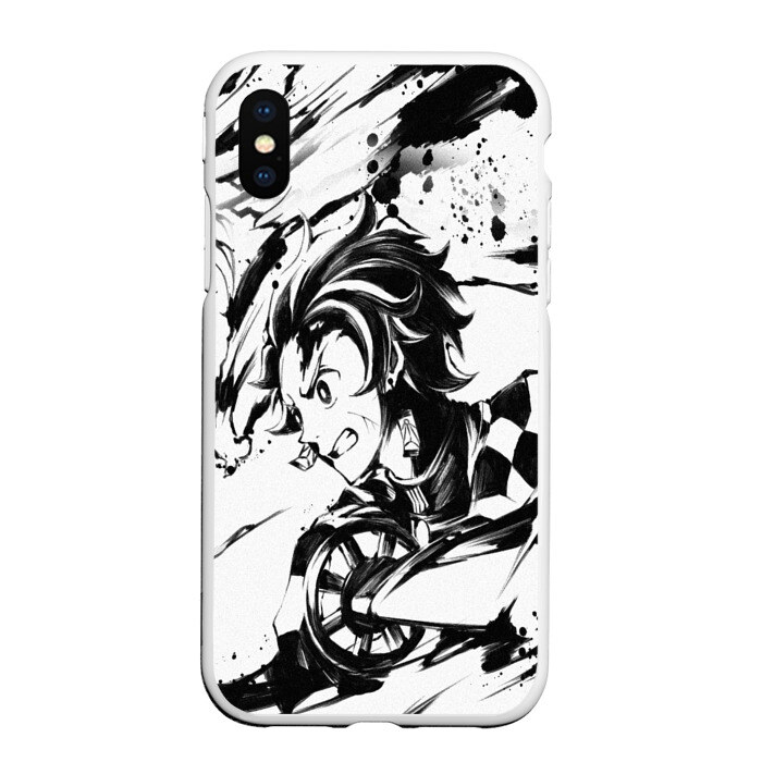 Чехол для iPhone XS Max матовый KIMETSU NO YAIBA фото