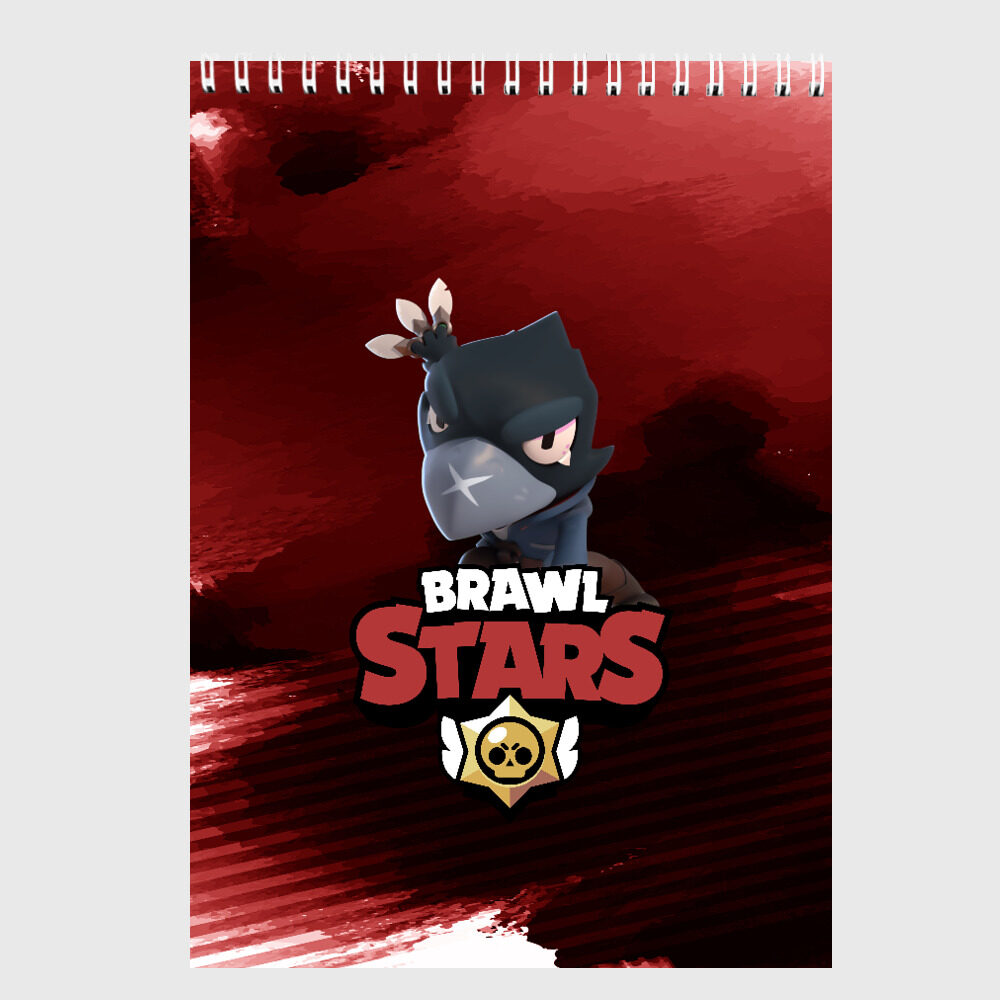 Скетчбук BRAWL STARS CROW фото