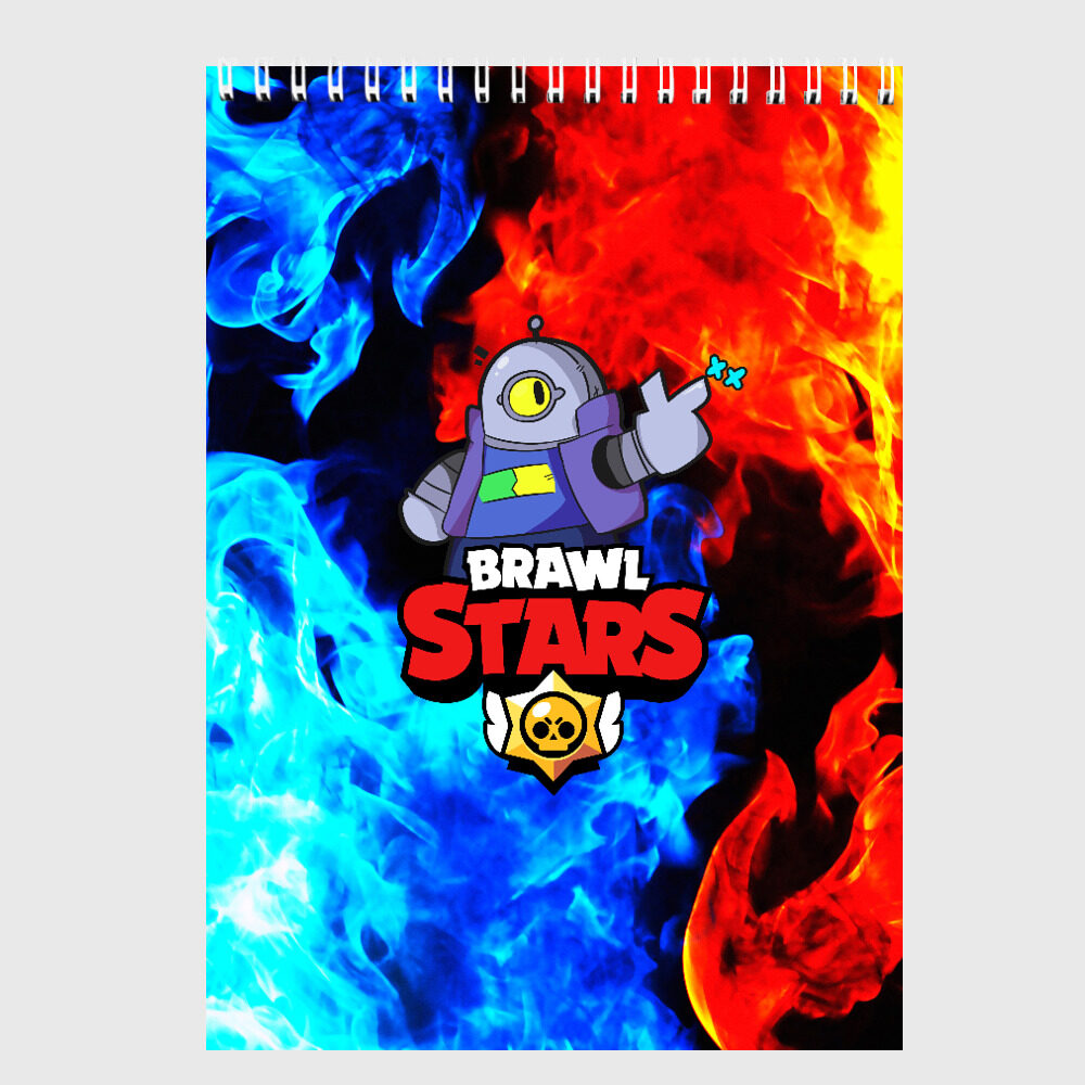 Скетчбук BRAWL STARS RICOCHET фото