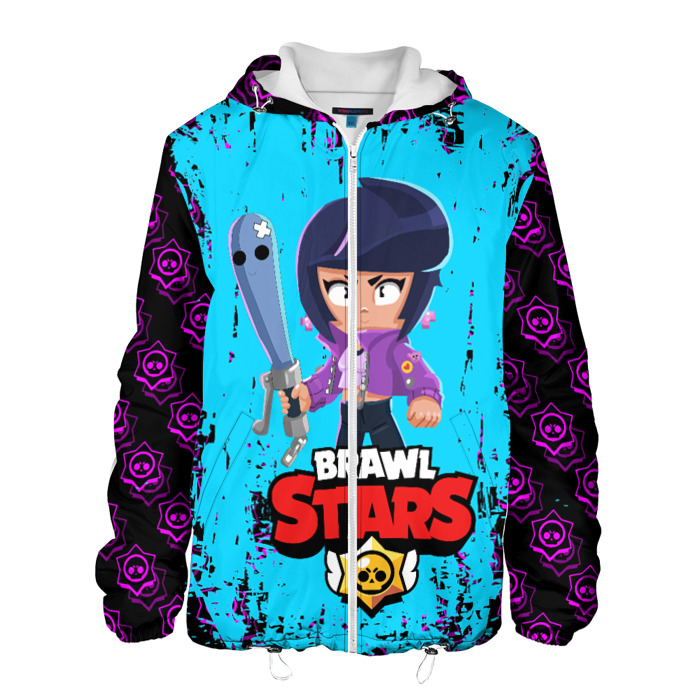 Мужская куртка 3D BRAWL STARS BIBI. фото