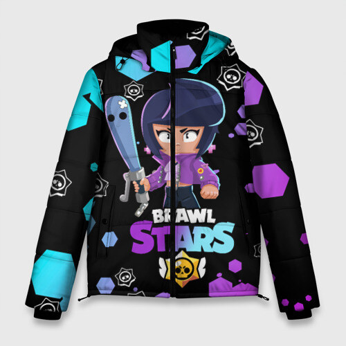 Мужская зимняя куртка 3D BRAWL STARS BIBI фото