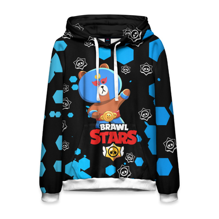 Мужская толстовка 3D BRAWL STARS EL BROWN. фото