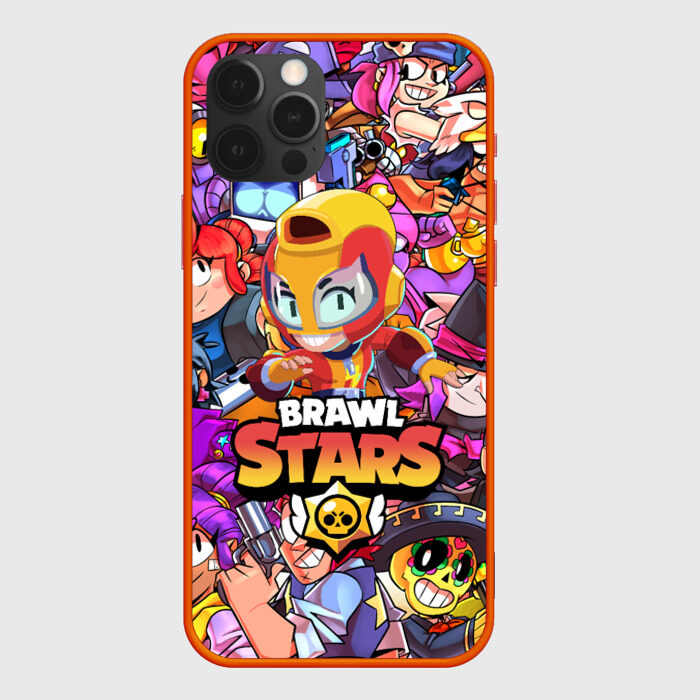 Чехол для iPhone 12 Pro Max BRAWL STARS MAX фото