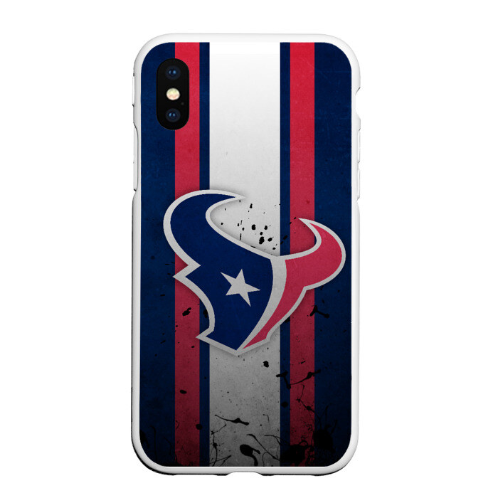 Чехол для iPhone XS Max матовый Хьюстон Тексанс фото