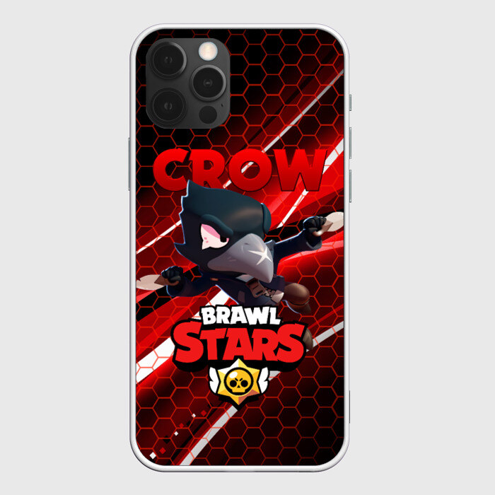 Чехол для iPhone 12 Pro Max BRAWL STARS CROW фото
