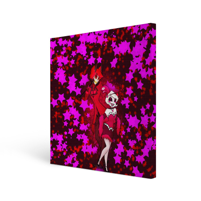 Холст квадратный Hazbin Hotel фото