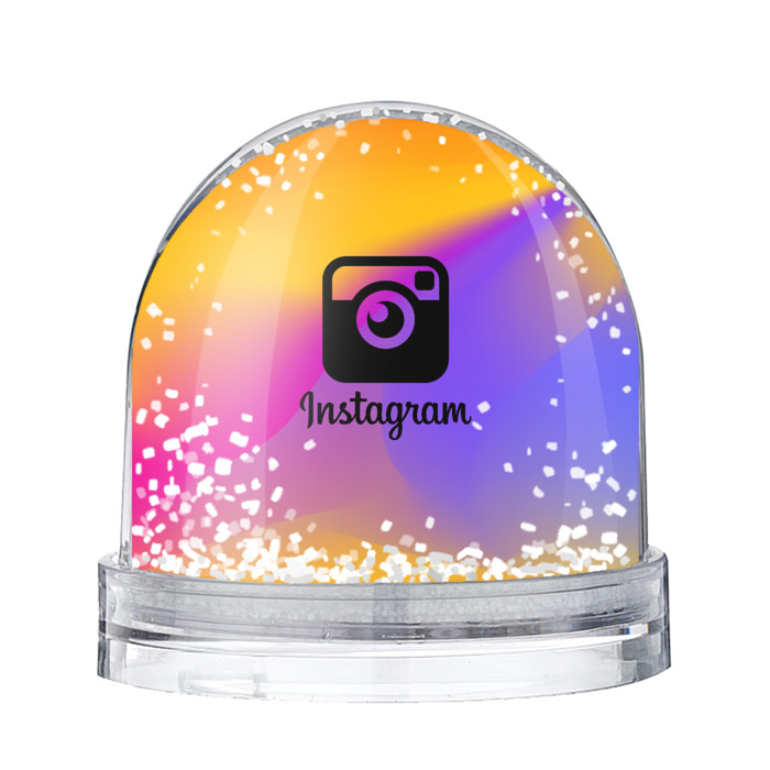 Снежный шар Instagram фото