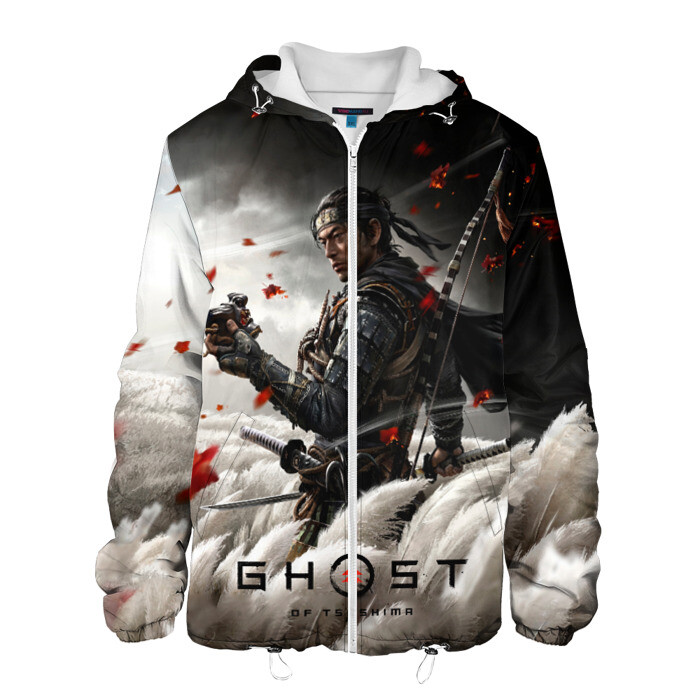 Мужская куртка 3D Ghost of Tsushima фото