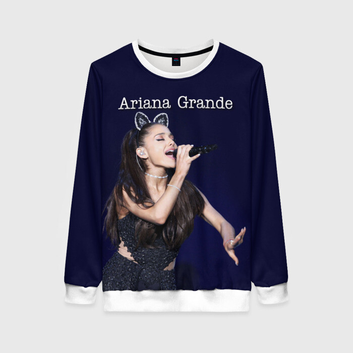 Женский свитшот 3D Ariana Grande (Ариана Гранде) фото