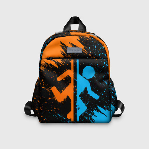 Детский рюкзак 3D PORTAL 2 | ПОРТАЛ 2 фото