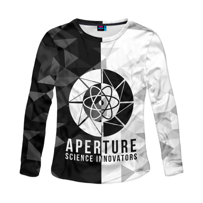 Женский лонгслив 3D PORTAL фото