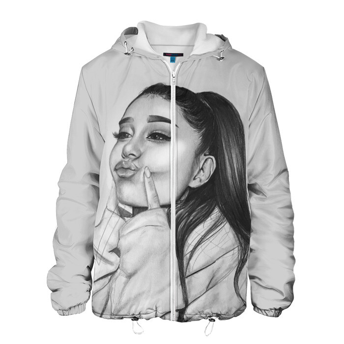 Мужская куртка 3D Ariana Grande (Ариана Гранде) фото