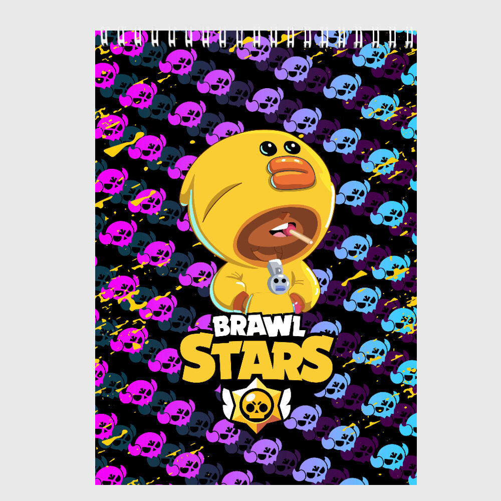 Скетчбук BRAWL STARS SALLY LEON фото
