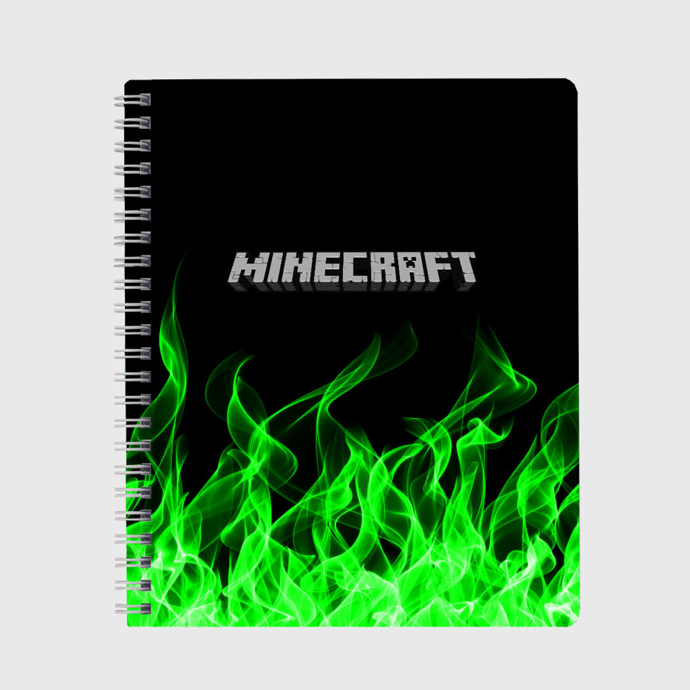 Тетрадь MINECRAFT FIRE фото