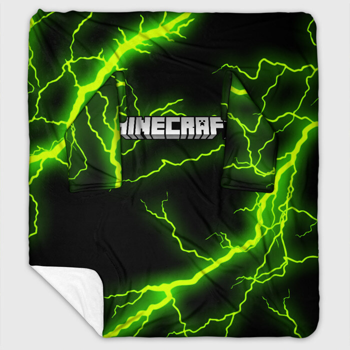 Плед с рукавами MINECRAFT STORM фото