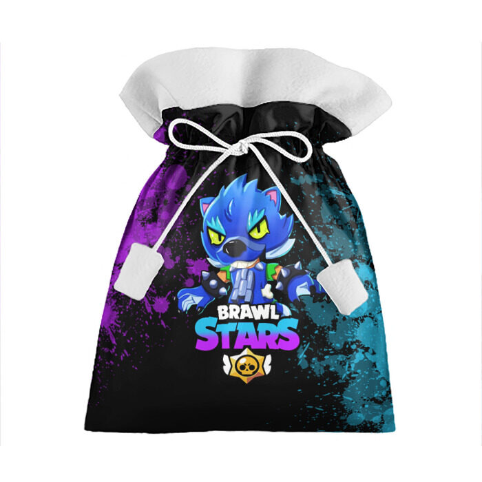 Подарочный 3D мешок Brawl Stars LEON фото