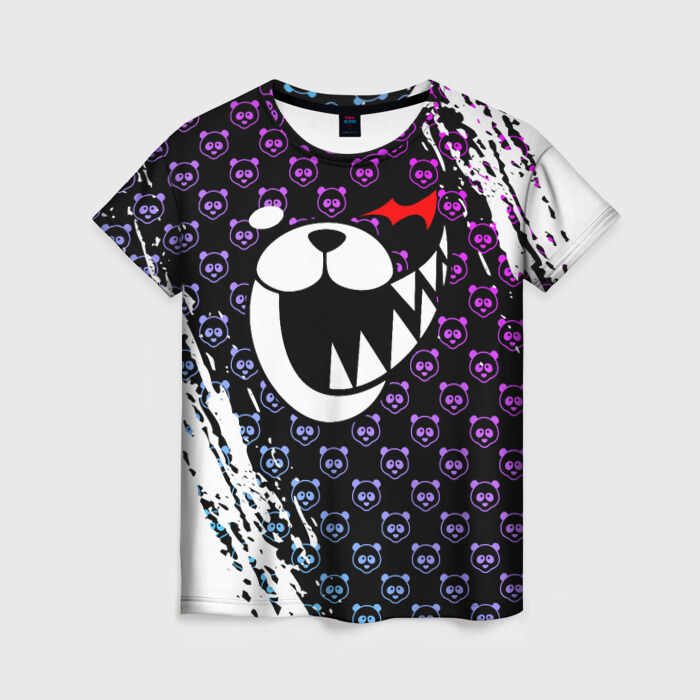 Женская футболка 3D MONOKUMA. фото